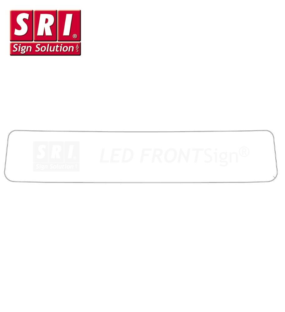 SRI Enseigne lumineuse FrontSigne Volvo XL 38X199cm  - 1