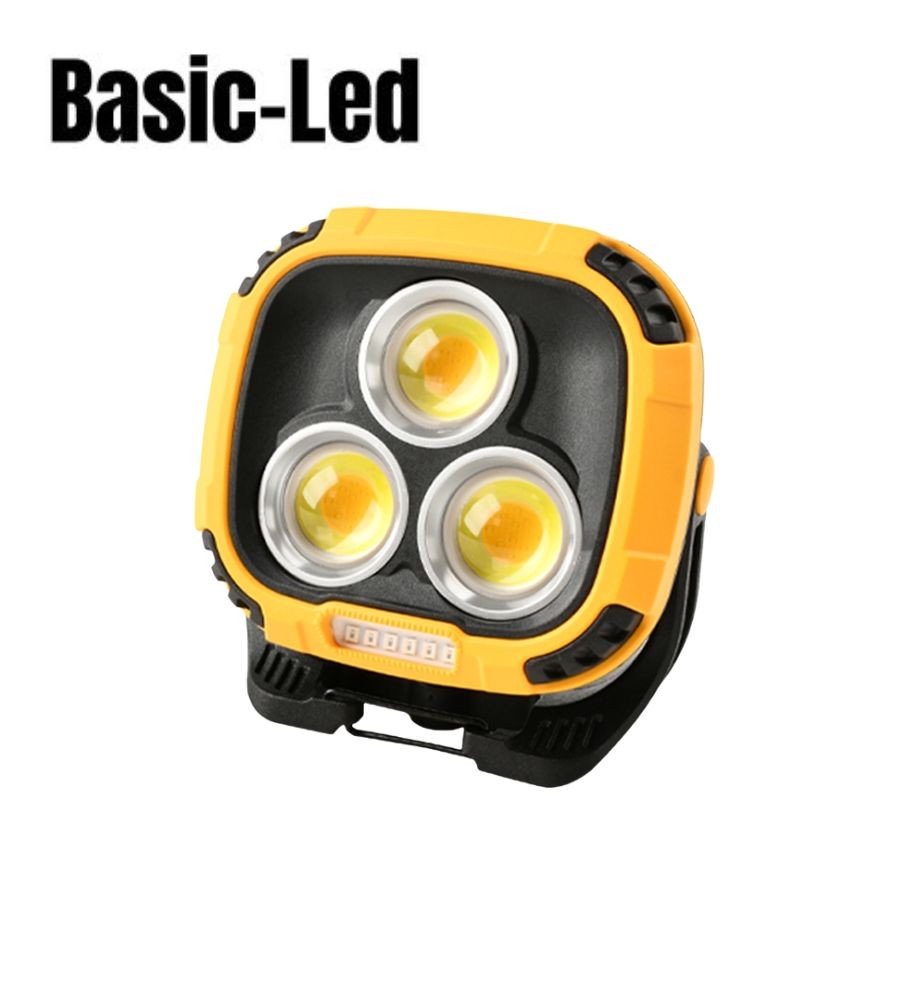 Basic Led square flashlight with emergency light  - 1