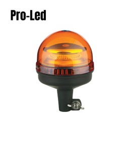 Pro-Led flashing beacon on orange pole  - 3