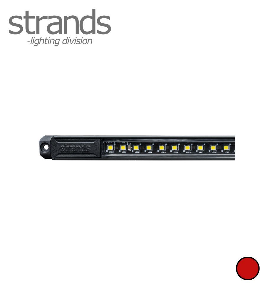 Strands lampe d'éclairage intérieur Unity 281mm rouge  - 1