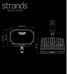 Strands Phare de travail FOR9T No glare 31W  - 14