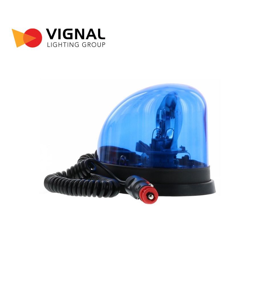 Vignal Blue magnetic halogen 12V water drop flashlight