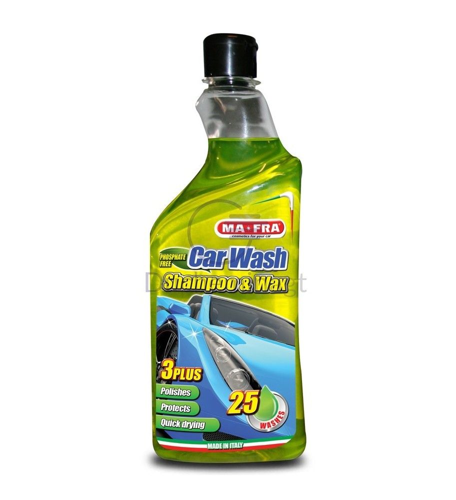 Car wash shampoo+wax cire