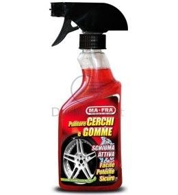 Rim and tyre cleaning spray