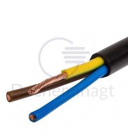 Flexibele kabels 3x1mm² koper 5 meter  - 1