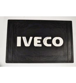 Bavette arrière noire avec logo IVECO blanc