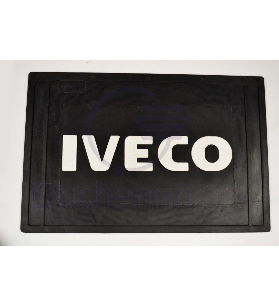 Zwart achterspatbord met wit IVECO-logo  - 1