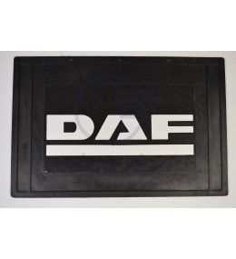 Zwart achterspatbord met wit DAF-logo  - 1