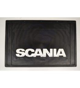Bavette arrière noire avec logo SCANIA blanc  - 1