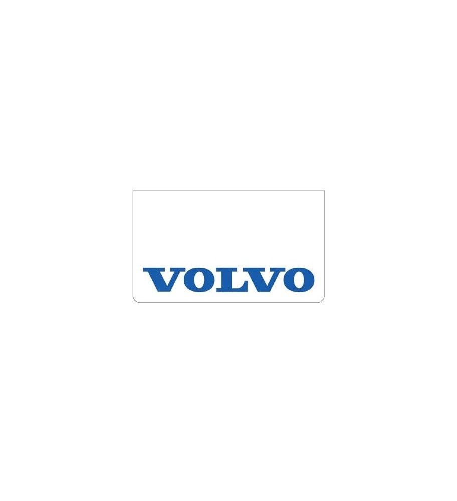 Bavette avant blanche avec logo VOLVO bleu