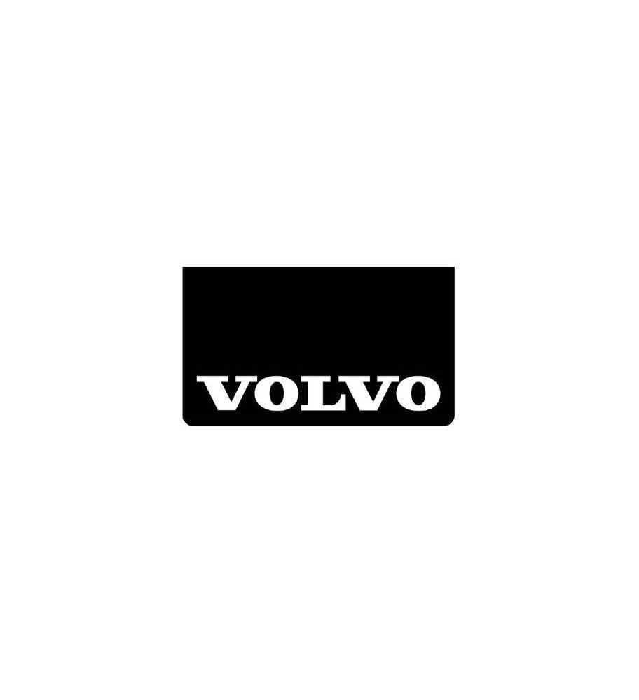 Zwart voorspatbord met wit VOLVO-logo  - 1