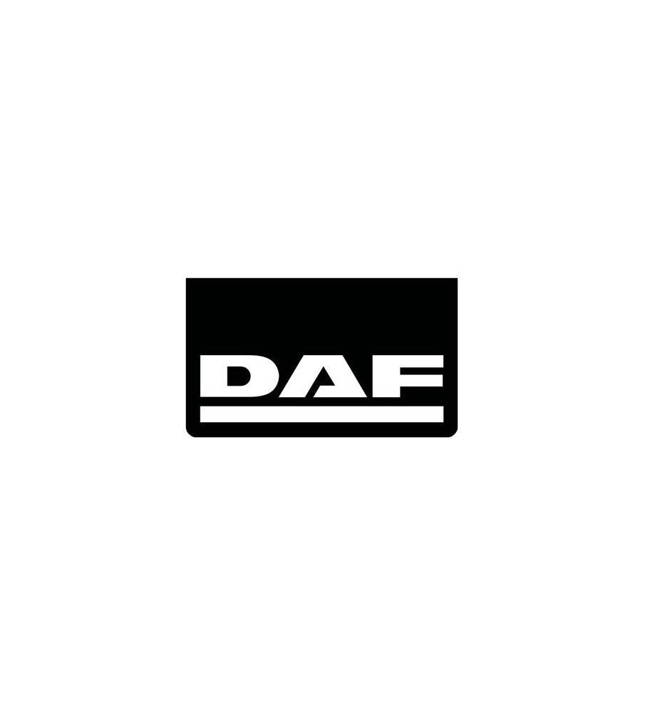 Zwart voorspatbord met wit DAF-logo  - 1