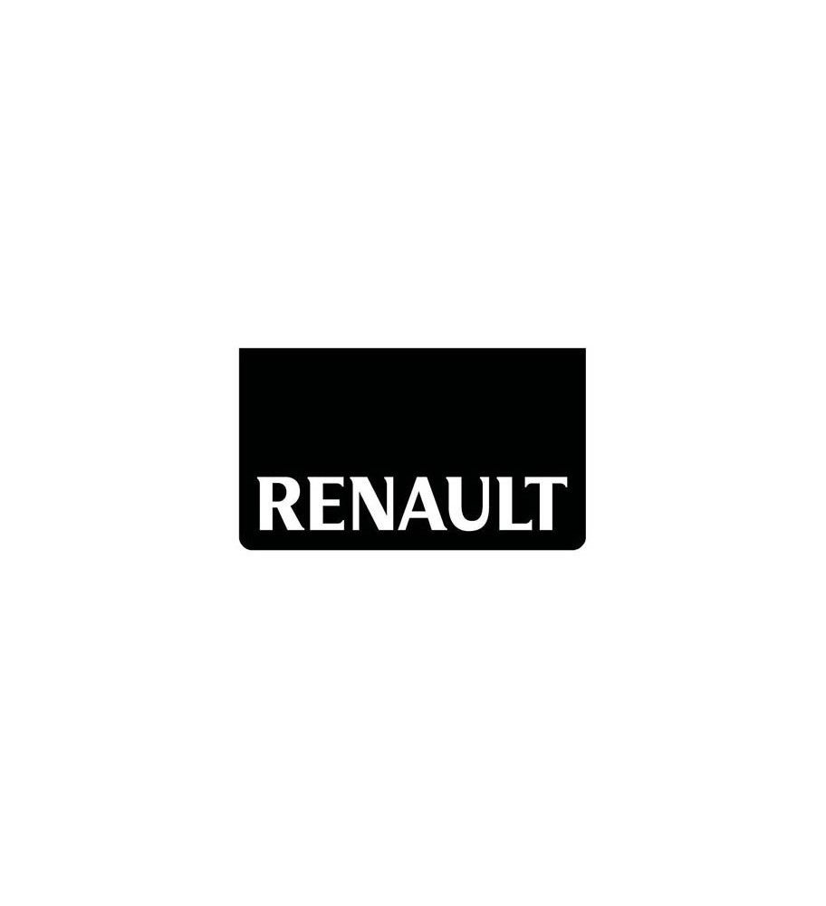Zwart voorspatbord met wit RENAULT-logo  - 1