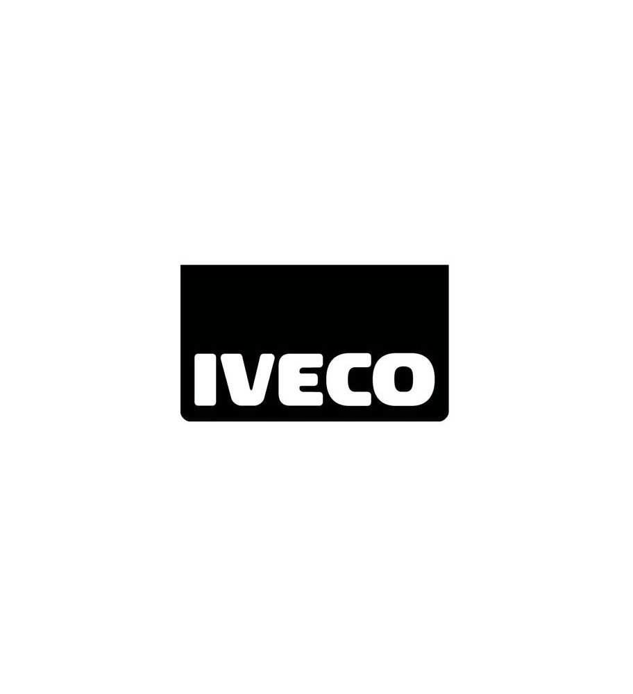 Bavette avant noire avec logo IVECO blanc