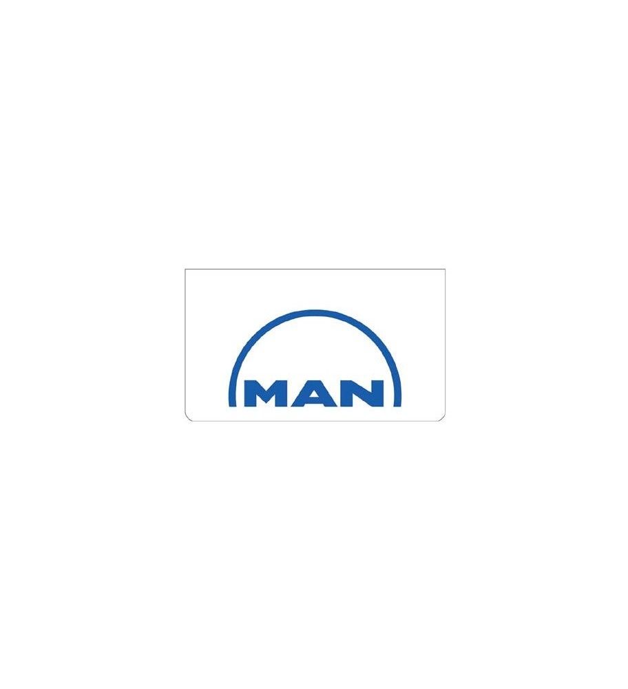 Wit voorspatbord met blauw MAN logo  - 1