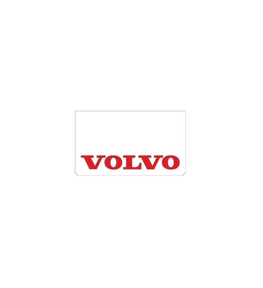 Wit voorspatbord met rood VOLVO-logo  - 1