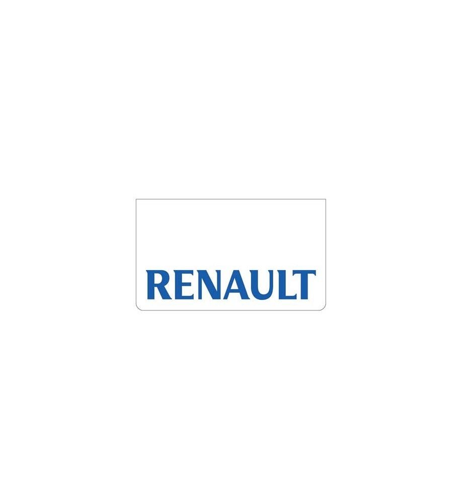 Guardabarros delantero blanco con logotipo RENAULT azul  - 1
