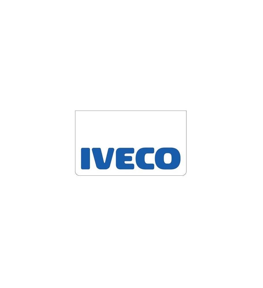 Bavette avant blanche avec logo IVECO bleu  - 1