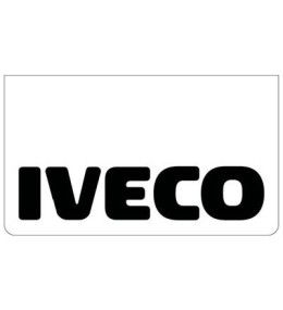 Guardabarros delantero blanco con logotipo IVECO negro  - 1