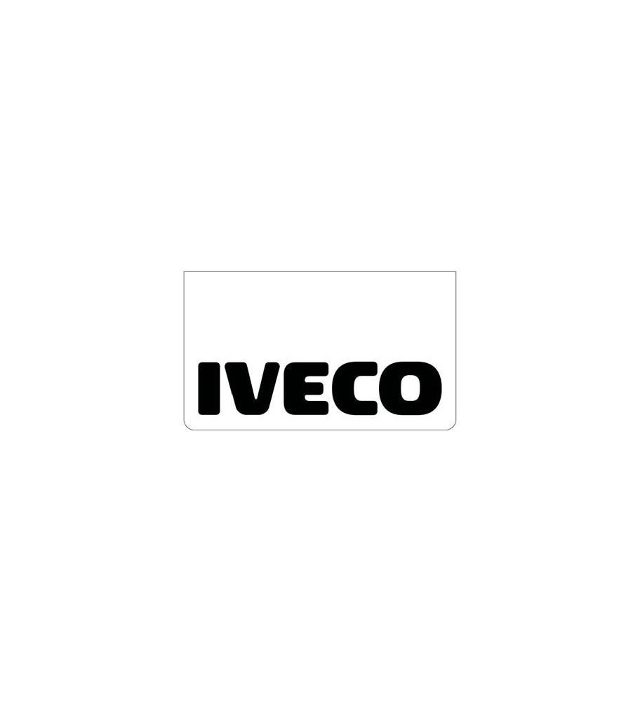 Bavette avant blanche avec logo IVECO noir