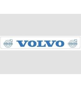Guardabarros trasero blanco con logotipo VOLVO azul  - 1