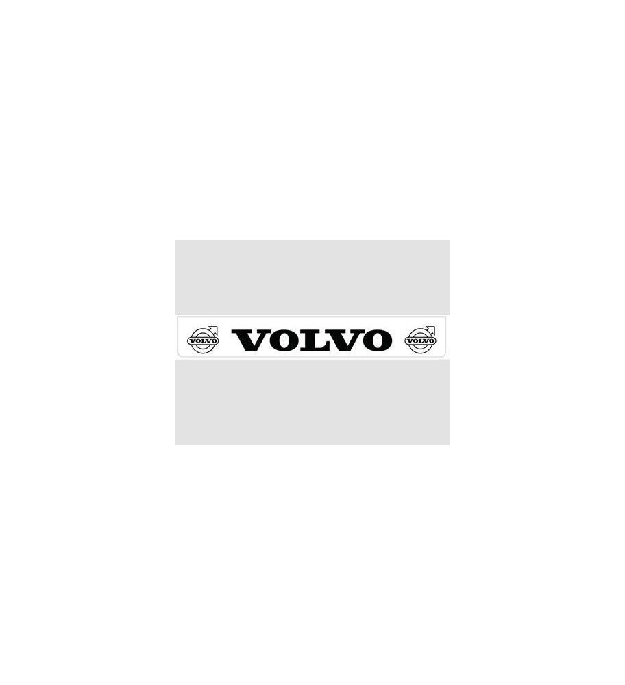 Bavette arrière blanche avec logo VOLVO noir  - 1