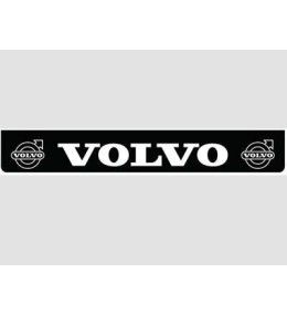 Guardabarros trasero negro con logotipo VOLVO blanco  - 1