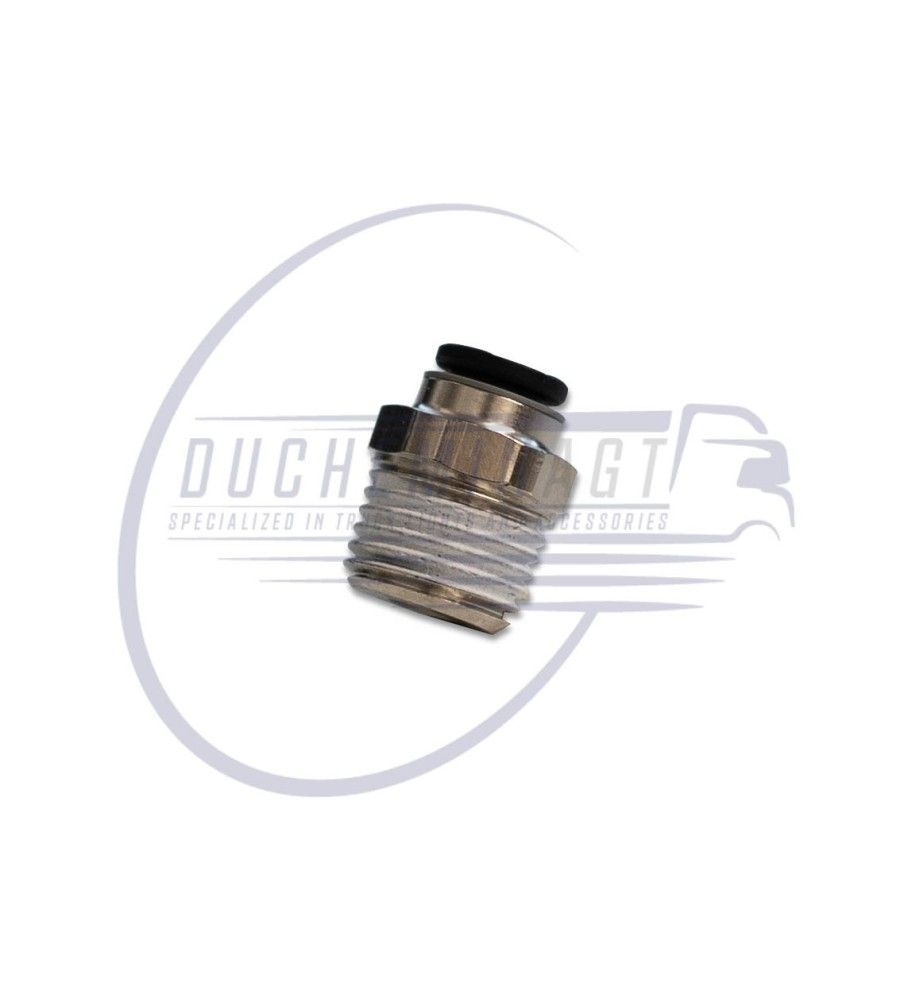 Straight quick connector - 6mm - 1/4  - 1