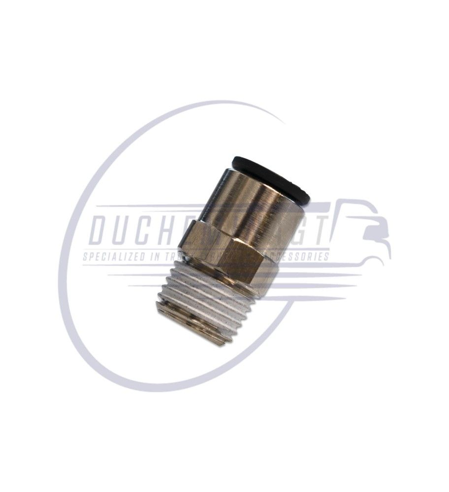Straight quick connector - 8mm - 1/4