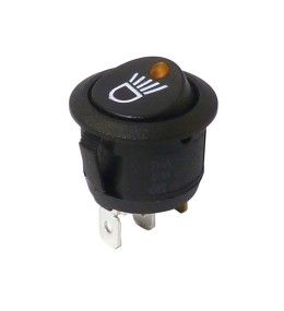 Headlight rocker switch - On-Off - 12/24v  - 1