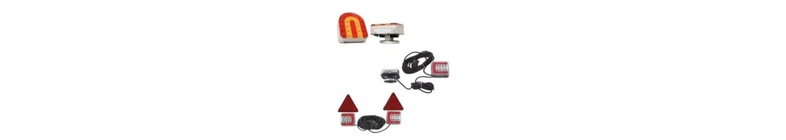 Magnetic tail lights