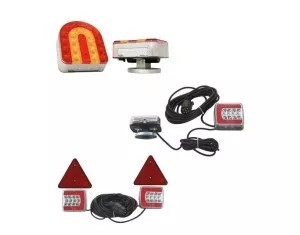 Magnetic tail lights