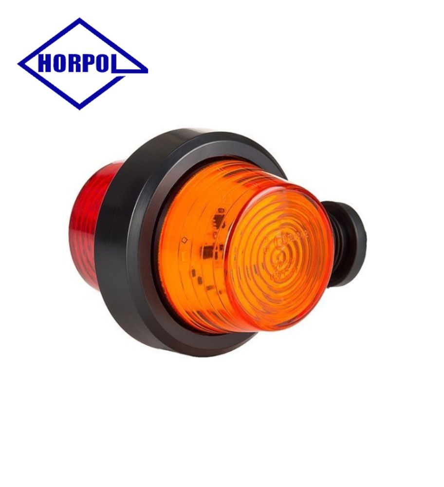 Horpol feu de gabarit oldschool orange et rouge court