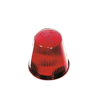 [AC03122R] Vitre feux de positions rouge
