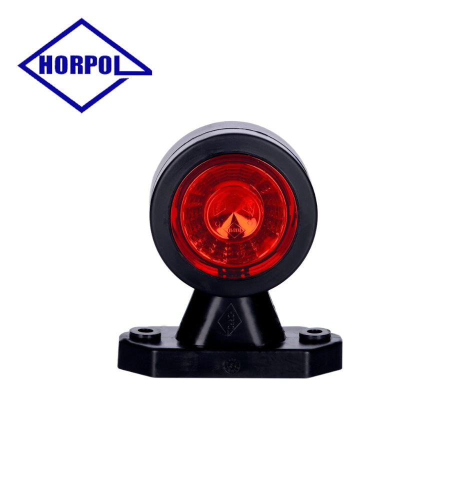 [FG0721LD] Horpol feu de gabarit droit court blanc et rouge