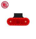 Was red oval position light with bracket