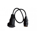 Bobine adaptatrice - 7/13 broches - 12V - 0,75m
