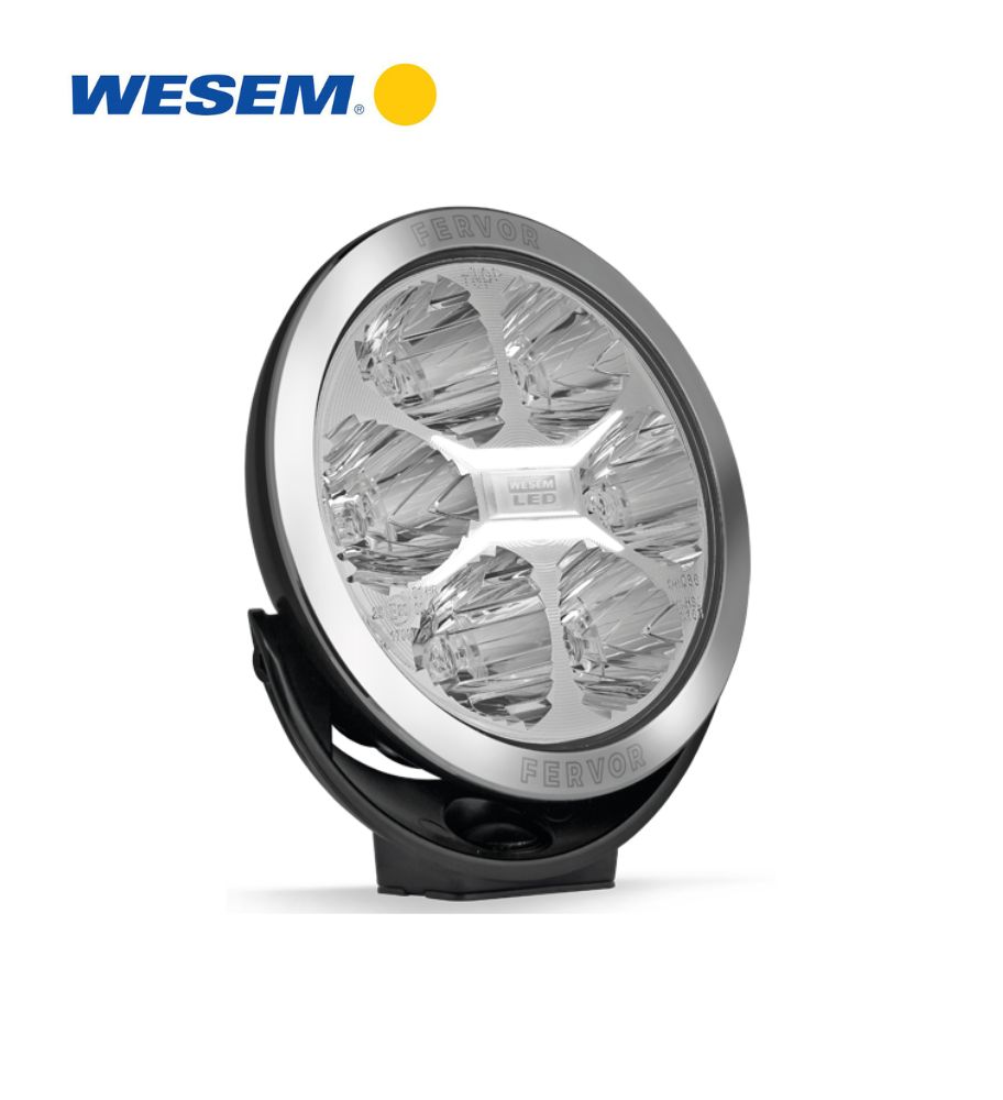 Feu longue portée rond LED avec feux de position LED