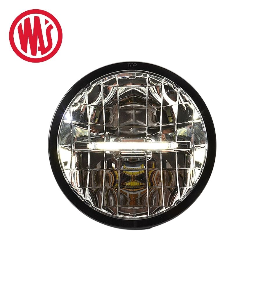 [PL0871W116] Was phare de route Longue portée rond feu de position centrale 1600lm 25W