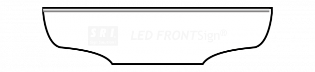 [MER31127] Enseigne lumineuse SRI Frontsign Mercedes 31x127
