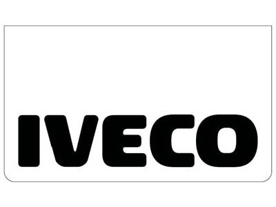 White front mudguard with black IVECO logo