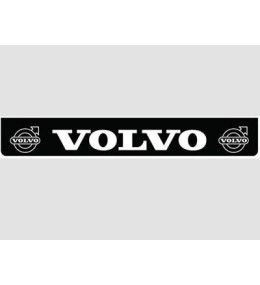 Bavette arrière noire avec logo VOLVO blanc