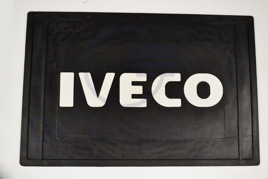 [B1011] Bavette arrière noire avec logo IVECO blanc