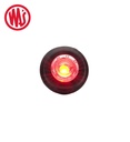 Was feu de position rond encastrable 1 led rouge