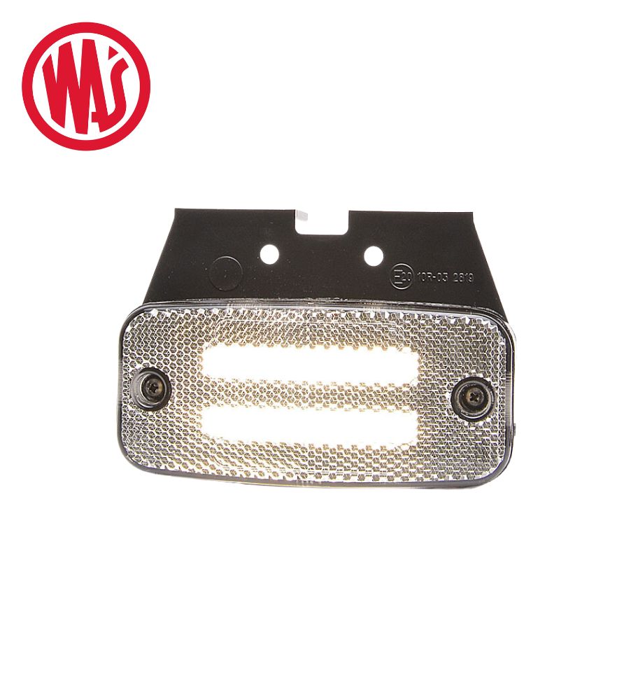 [FG1140W158] Was position lights white rectangular retro-reflector