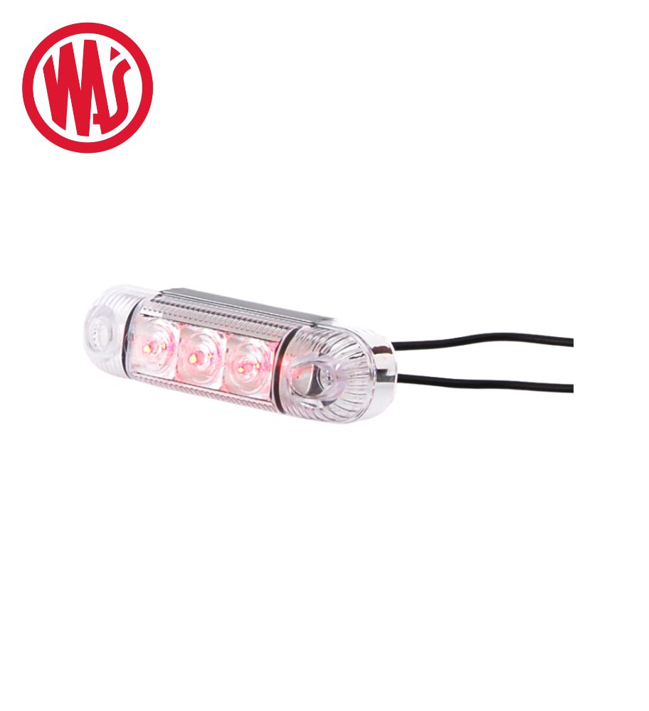 Was feu de position 3 Led rouge