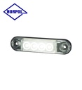 Horpol feu de position slim 4 led blanc