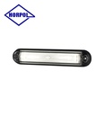 Horpol feu de position slim tube blanc