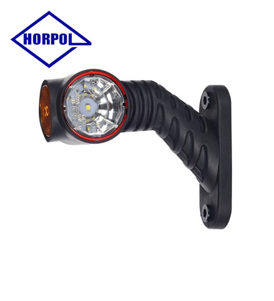 [FG2180LD] Horpol feu de gabarit tri-color coudé court bouliche DROIT