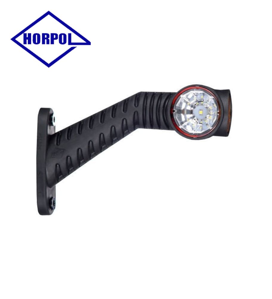 [FG2175LD] Horpol feu de gabarit tri-color coudé  long bouliche GAUCHE